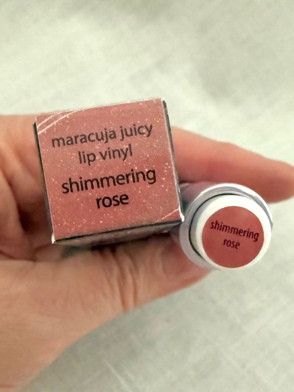 Tarte Cosmetics Maracuja Juicy Lip Vinyl Shimmering Rose Hydrating Gloss Balm - Picture 5 of 9
